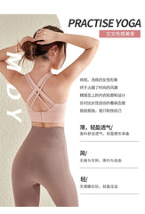 Women’s High Impact Sports Bra – Push-Up Gym Bra with Back Closure, Workout Crop Top for Yoga & Fitness