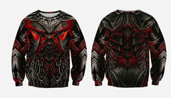 2020 Fashion Mens hoodies 3D printed Daedric Armor Sweatshirt Couple Hoodie Harajuku Autumn Streetwear Unisex Casual Tracksuits