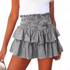 Cake Plaid Fashion Skirt | Stylish & Trendy Plaid Skirt for Women