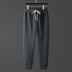 Thick Warm Men's Ankle-tied Pants