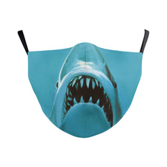 Masque d'impression numérique créatif pour lavage des oreilles à double couche d'Halloween