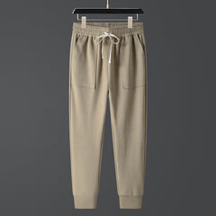 Thick Warm Men's Ankle-tied Pants
