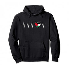 Cotton Palestine Pullover Hoodie Warm Hoodie Fashion Hip Hop Street Wear Pullover Men Women Casual Sweatshirt