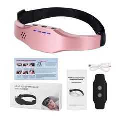 Electric Head Massager for Migraine and Insomnia Relief – Sleep Aid & Headache Therapy Machine for Body Relaxation