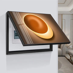 ravel Shark Creative Art Poster – 45x35CM Fashion Home Decor & Electric Meter Box Cover