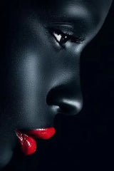 Modern African Woman Canvas Painting – Sexy Black Girl Scandinavian Wall Art Poster for Home Decor & Gifts