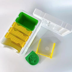 Beekeeping Bee Reserve Box – Foam Mating & Rearing Beehive for Beekeeper Supplies | Durable Hive Box for Apiculture