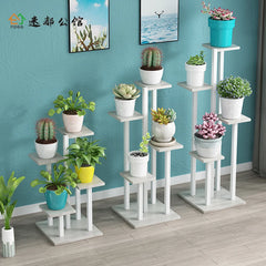 Multi-Tier Metal Plant Stand - Indoor Flower Pot Holder & Garden Display Rack