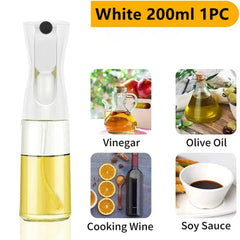 3PCS Oil Sprayer Bottles (200/300ml) | Kitchen Cooking Oil Dispenser & Vinegar Sauce Sprayer for BBQ, Fitness & Fat Loss