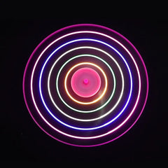 Kids LED Luminous Flying Disc – Pull String UFO Propeller Toy for Outdoor Fun & Sports