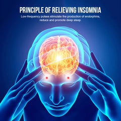 Electric Head Massager for Migraine and Insomnia Relief – Sleep Aid & Headache Therapy Machine for Body Relaxation