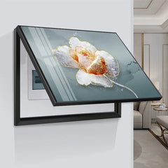 ravel Shark Creative Art Poster – 45x35CM Fashion Home Decor & Electric Meter Box Cover