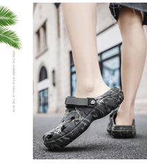 Summer Men’s Garden Sandals – Lightweight Non-Slip Slippers with Soft Sole, Comfortable Home & Outdoor Flip-Flops