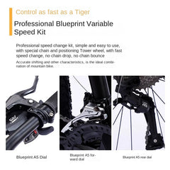 Trek Madone 29" MTB Folding Road Bike – Bicicleta de Equilibrio with V-Brake/Disc Brake, Ordinary Pedals | 150kg Load Capacity