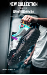 Men’s Luxury Sneakers – Breathable Running Trainers, Fashion Loafers & Casual Sport Shoes for Everyday Comfort