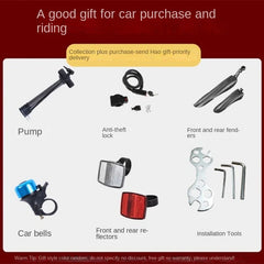 Full Suspension MTB Mountain Bike – Men’s Quad Bicycle with V-Brake/Disc Brake Options | Bicicletta Uomo | Durable Off-Road Bici