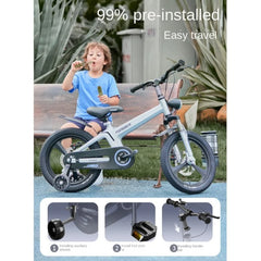 Cooya Official Magnesium Alloy Kids Bike - Lightweight Pedal Bicycle for Boys & Girls, Ages 1-3-5-6 Years | Durable, Safe, and Stylish Toddler Bike