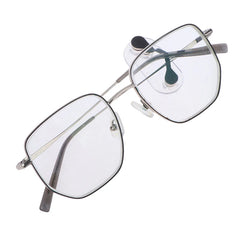 Magnetic Eyeglass Holder Brooch – Fashionable Multi-Function Clip for Glasses & Headset Cables