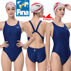 Women's & Girl's Competition Kneeskin Swimsuit – Professional Racing Swimwear | FINA Approved | Sizes #925, #937, #921