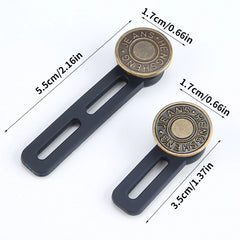 6 Pcs Jeans & Pants Button Extenders | Universal Waist Expander for Men & Women | Instant Belt Extension Solution