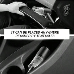 120W High Power Wireless Car Vacuum Cleaner - Portable Handheld Cordless Vacuum for Home & Car | 2-in-1 Dual Use Deep Cleaning Machine, Black