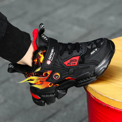 Boys' Fashion Sneakers – Thick-Soled, Warm & Comfortable Anti-Slip Outdoor Sports Shoes for Kids