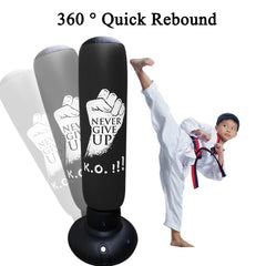 Inflatable Punching Boxing Bag – PVC Sports Fight Column Toy for Kids | Fitness Training & Pressure Sandbag for Boxing Practice