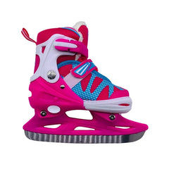 Steel Bracket Ice Hockey Skating Shoes Adult Child Skates for Beginner Ball Knife Ice Hockey Knife Shoes Real Ice Patines