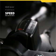 High Carbon Steel Folding Mountain Bike – Shock-Absorbing, Variable Speed Road & Racing Bike for Men, Women & Teenagers