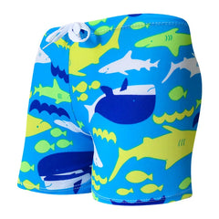 Children's Swimming Trunks – Flat Camo Printed Boys' Shorts | Big Boys' Hot Spring Bathing Suit