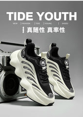 Men’s Luxury Sneakers – Breathable Running Trainers, Fashion Loafers & Casual Sport Shoes for Everyday Comfort