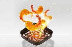 XIAOMI MIJIA Air Fryer 4.5L Multifunctional Household Low Oil And Light Fat Fryer Intelligent NTC Precise Temperature Control