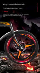 Cooya 20-Inch Folding Bicycle for Men & Women – Ultra Lightweight & Portable, No Installation Required | Adult Variable Speed Bicycle