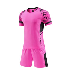 Adult & Kids Soccer Jersey Set – Football Training Kit with Tracksuit for Men, Boys & Children | Futbol Uniforms