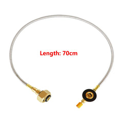 Camping Gas Stove Refill Adapter | Outdoor Cylinder Filling & Gas Tank Furnace Connector Accessories