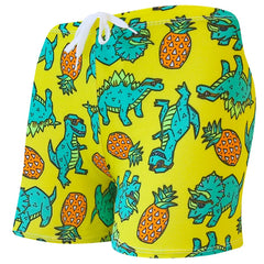 Children's Swimming Trunks – Flat Camo Printed Boys' Shorts | Big Boys' Hot Spring Bathing Suit