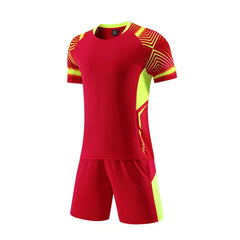 Adult & Kids Soccer Jersey Set – Football Training Kit with Tracksuit for Men, Boys & Children | Futbol Uniforms