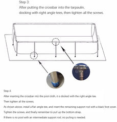 Vokanda Mini Complete Aquarium - 160 Gallon (610L) Betta & Koi Fish Tank, 3.3' x 3.3' x 2'