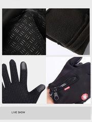 Winter Warm Gloves for Men & Women – Waterproof, Touchscreen-Friendly Gloves for Cycling & Skiing
