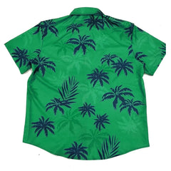 Summer Animal Crane Men's Hawaiian Shirt – 3D Plant & Flower Print Beach Shirt, Plus Size up to 5XL