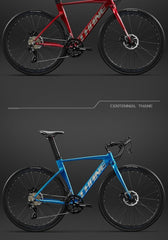 Ruta Aluminum Road Bike – 29" Wheel 12-Speed Mountain Bike | Lightweight Bicicleta de Ciclismo Aro 29 | Carbon Style Frame