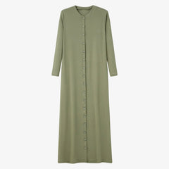 Women's Ribbed Maxi Summer Dress – Comfortable Sleeveless Button Front Long Dress | Casual & Elegant Lady's Clothing