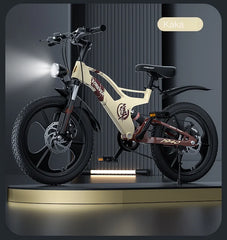 SKIG 18-Inch Magnesium Alloy Mountain Bike – Dual Shock Absorption Bicycle for Boys & Girls Ages 8–14 | Lightweight & Durable