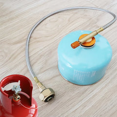 Camping Gas Stove Refill Adapter | Outdoor Cylinder Filling & Gas Tank Furnace Connector Accessories