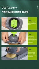 Multifunctional Vegetable Cutter & Slicer – Fruit, Potato Peeler, Carrot Grater with Basket | Kitchen Accessories