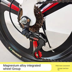 Motion 20-Inch Folding Bicycle – High Carbon Steel Frame, Anti-Skid Tires & Mountain Seat for Comfortable Riding