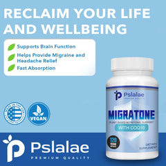 Migratone Capsules – Relieve Migraine Headaches & Support Brain Function