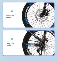 Folding Mountain Bike for Kids – 18/20 Inch Variable Speed Bicycle for Boys & Girls | Student Road Bike | Bicicleta de Estrada