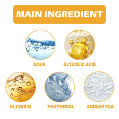 100ml Glycolic Acid Toning Solution – Acne Remover, Wrinkle Lifter & Firming Facial Toner for Glowing Skin