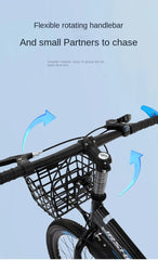 Folding Mountain Bike for Kids – 18/20 Inch Variable Speed Bicycle for Boys & Girls | Student Road Bike | Bicicleta de Estrada